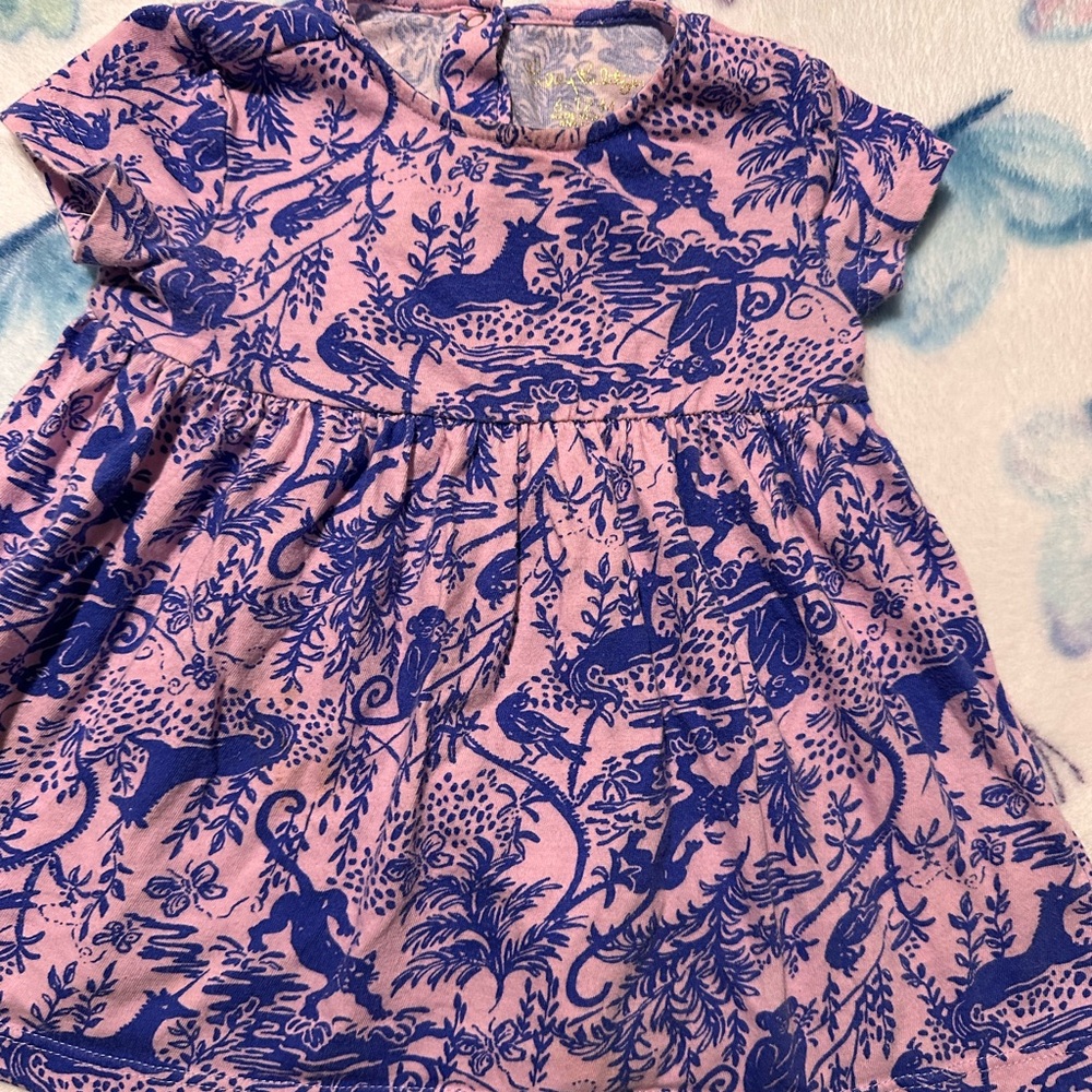 Baby Girl Lilly Pulitzer Dress EUC